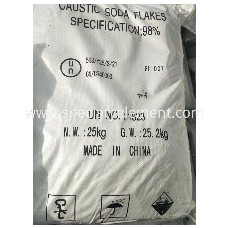  Ionic Membrane Caustic Soda Flakes Pearl 99%